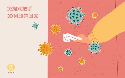 免提式把手 3D列印帶回家